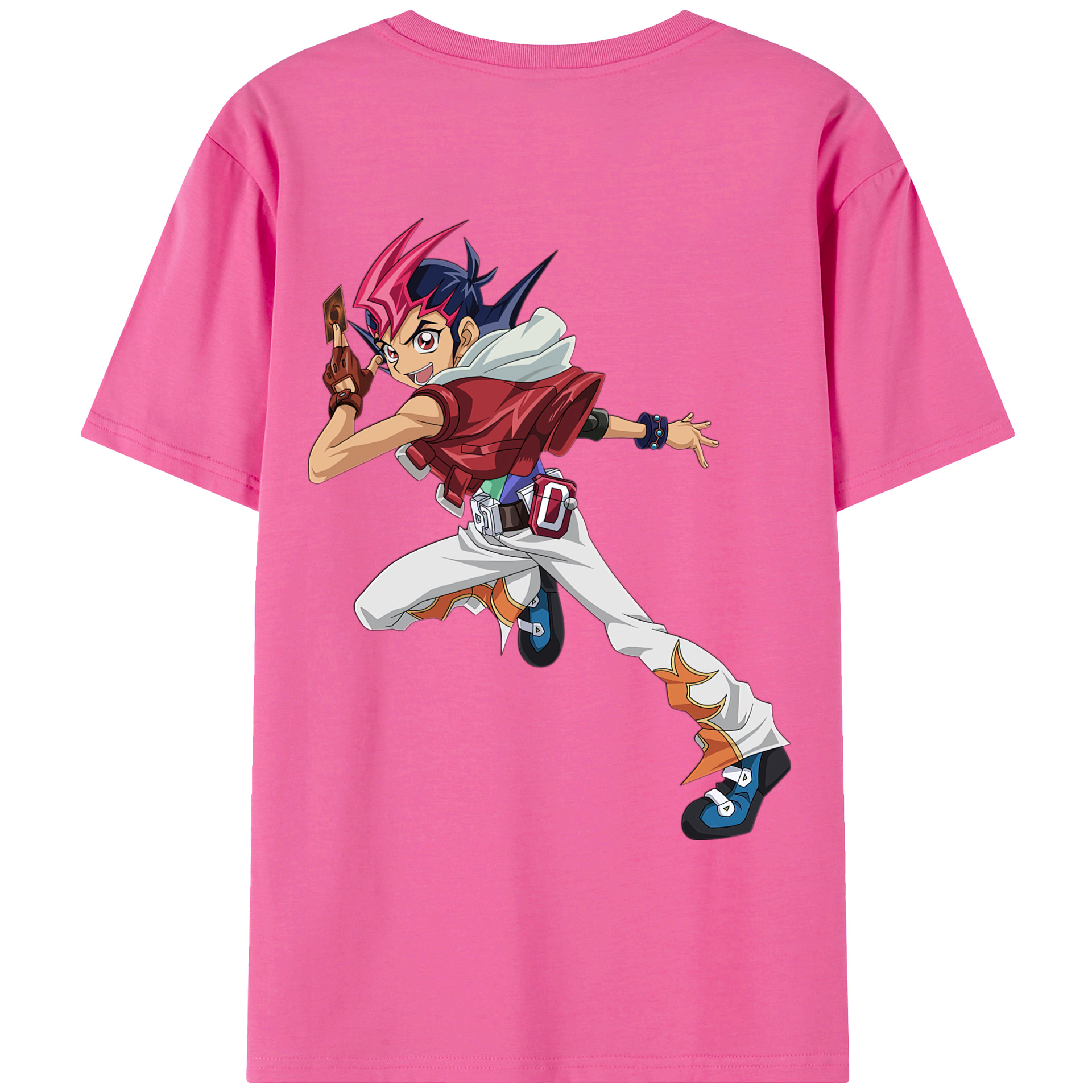 （画像用） 遊☆戯☆王 Yu-Gi-Oh! レディース半袖Tシャツ(バックプリント)